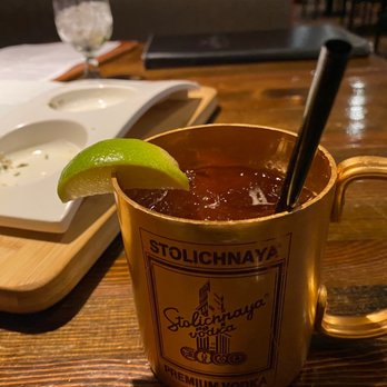 The Underground Tap & Grill - dark and stormy cocktail - Pubs Near Me - Edmonton, Alberta