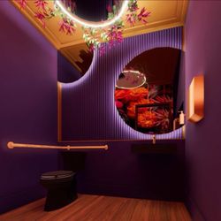 Almost V'Gan Lounge - Restroom