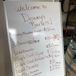 Dewey's  Barrels