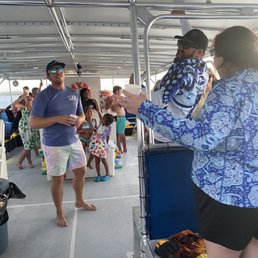 Captain Jake making us laugh