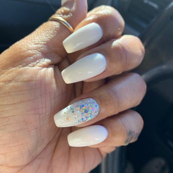 Cosmo Nail Bar - This is dip and yes these are my real nails - Nail Salons Near Me - Arlington, Texas Cosmo Nail Bar - This is dip and yes these are my real nails - Nail Salons Near Me - Arlington, Texas