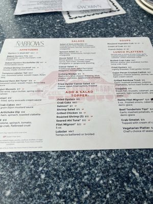 Menu photo 4 The Narrows Restaurant Grasonville, MD