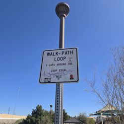 5 laps on the path is a mile