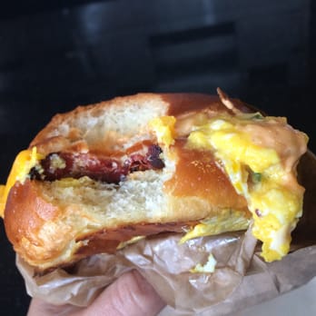 Eggslut - Spillage. Fairfax with bacon. - Breakfast & Brunch Near Me - Los Angeles, California Eggslut - Spillage. Fairfax with bacon. - Breakfast & Brunch Near Me - Los Angeles, California