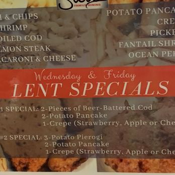 Steve's Family Dining - Lent Specials! Unique! Wowed! - Diners Near Me - Livonia, Michigan Steve's Family Dining - Lent Specials! Unique! Wowed! - Diners Near Me - Livonia, Michigan