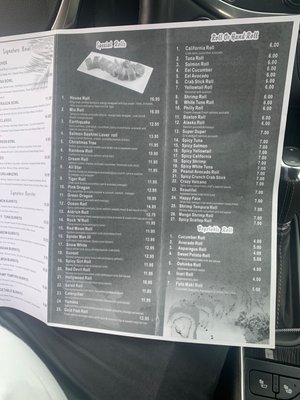 Menu photo 2 Poke Burritos Howell Township, NJ