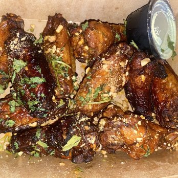 Emmy Squared Pizza - Sriracha crystal glaze - Burgers Near Me - Charlottesville, Virginia