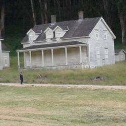 Camp Reynolds - One of the historical buildings at Camp Reynolds