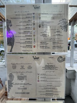 Menu photo 7 Vine Brooklyn, NY
