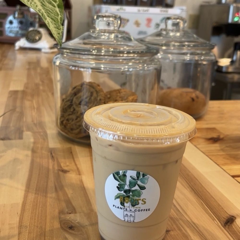 Roots Plants Coffee - Iced Lavender Latte - Flowers & Gifts Near Me - Slidell, Louisiana Roots Plants Coffee - Iced Lavender Latte - Flowers & Gifts Near Me - Slidell, Louisiana