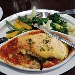 Roasted Veggie Polenta Lasagna