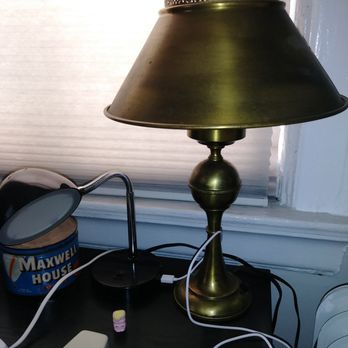 West Wind Coliseum Swap Meet - My flea market lamp and vintage Maxwell coffee can - Used, Vintage & Consignment Near Me - Oakland, California