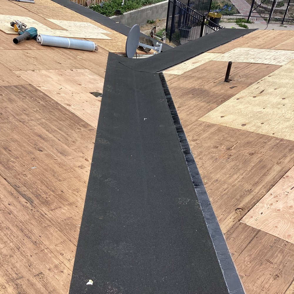 All Star City Roofing - Ice barrier in all the valleys to bring the roofing up to code. - Roofing Near Me