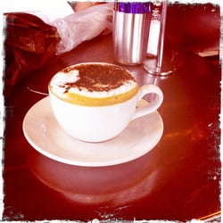 Scintilla Cafe - Skinny cap perfection. Look at that foam people!