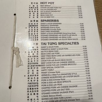 Tai Tung Chinese Restaurant - Menu - Chinese Near Me - Seattle, Washington Tai Tung Chinese Restaurant - Menu - Chinese Near Me - Seattle, Washington