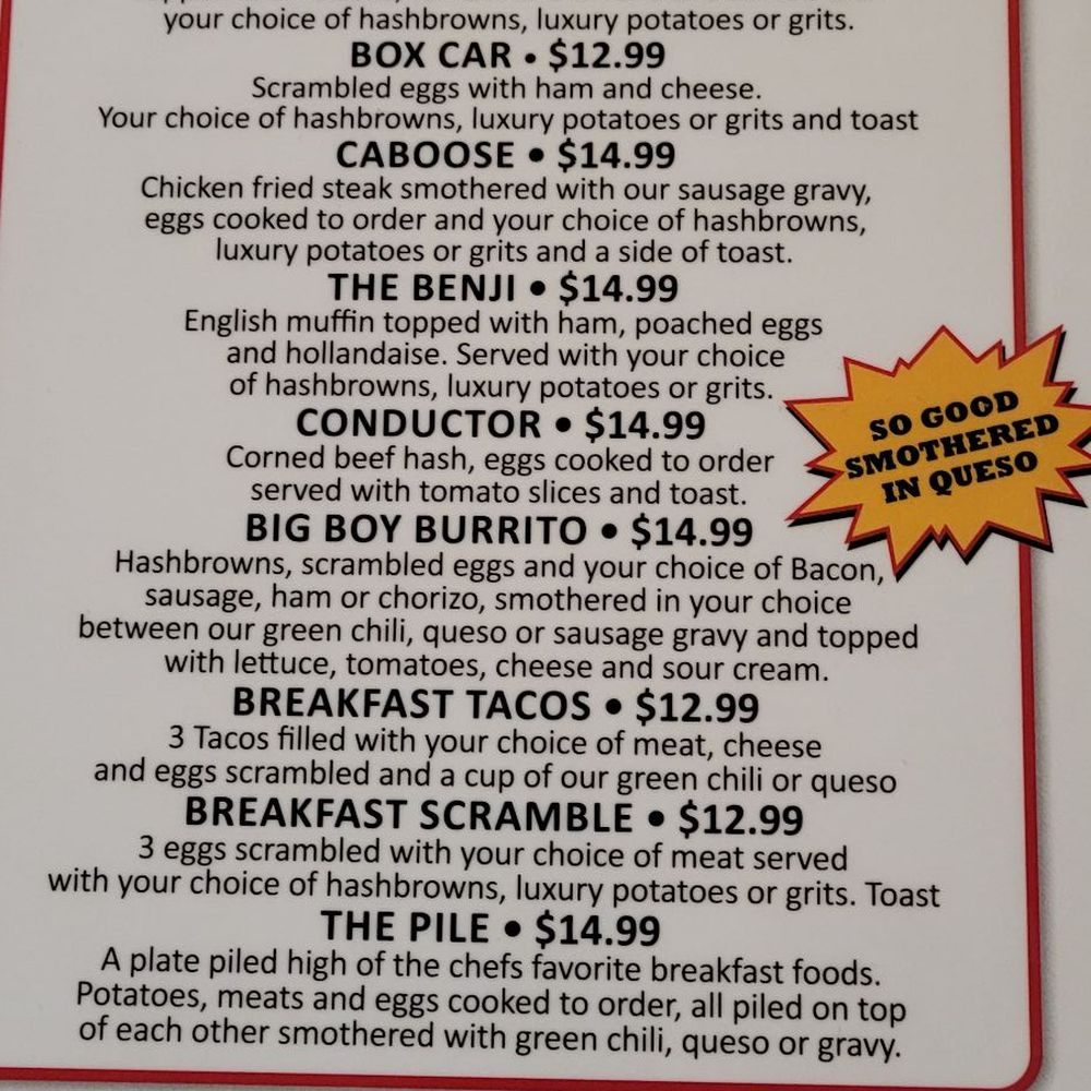 Luxury Diner - Menu - Diners Near Me - Cheyenne, Wyoming Luxury Diner - Menu - Diners Near Me - Cheyenne, Wyoming