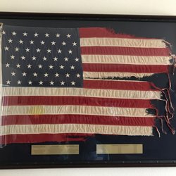 Museum Quality Framing & Art Services - Final product.  Custom frame, backdrop, and custom plates.  Amazing job.