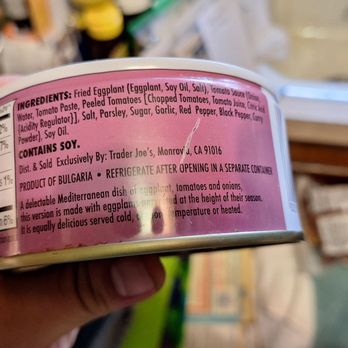 Trader Joe's - Trader Joe's Grecian style eggplant with tomatoes and onions - Grocery Near Me - Tustin, California