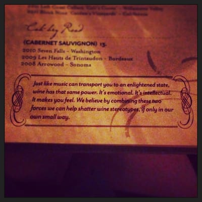 Menu photo 8 Red Red Wine Bar Annapolis, MD