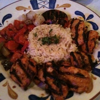 Cafe Santorini - Chicken kabob - Italian Near Me - Pasadena, California Cafe Santorini - Chicken kabob - Italian Near Me - Pasadena, California