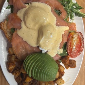 Flap Your Jacks - Salmon eggs Benedict - Breakfast & Brunch Near Me - San Diego, California Flap Your Jacks - Salmon eggs Benedict - Breakfast & Brunch Near Me - San Diego, California
