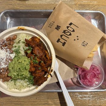 Loqui - Achiote bowl - Mexican Near Me - Woodland Hills, California