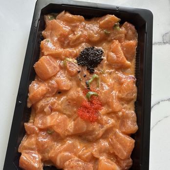 Basa Seafood Express - Spicy salmon poke - Poke Near Me - Castro Valley, California