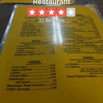 The Lighthouse Restaurant - Seafood Near Me - Irvington, Alabama