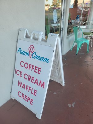 Peace Cream - Coffee and Ice Cream by null
