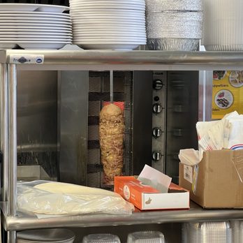 Kabab Falafel Addiction - The spit! - Mediterranean Near Me - Rehoboth Beach, Delaware