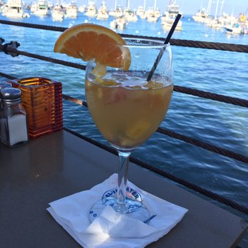 Bluewater Grill - White Sangria! so gooooood - Seafood Near Me - Avalon, California