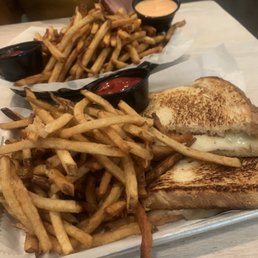 Grilled cheese and fries