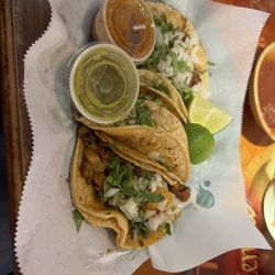 Taco Street Tacos Platter (Al pastor, chorizo, and barbacoa)