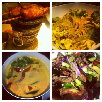 Sea Thai Restaurant - All of my favorite dishes. Chicken Satay, Fried Rice, Red Curry, Beef Salad - Thai Near Me - Orlando, Florida Sea Thai Restaurant - All of my favorite dishes. Chicken Satay, Fried Rice, Red Curry, Beef Salad - Thai Near Me - Orlando, Florida