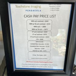 Touchstone Imaging - 2026 pricing