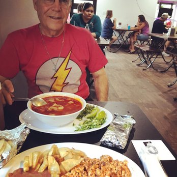 Tacos Flores - Stopped to get our menudo fix.  Great flavor on any plate you choose.  Homage tortillas are the bomb! - Mexican Near Me - Humble, Texas