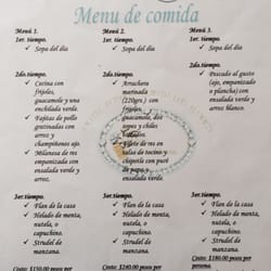Hotel Quinta las Flores - Carta!
