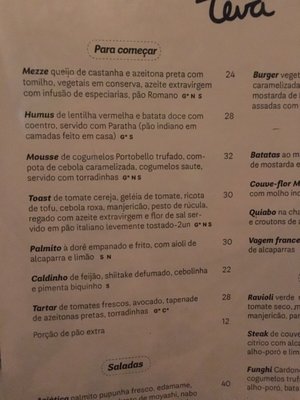 Menu photo 7 Teva Rio de Janeiro, RJ Menu photo 7 Teva Rio de Janeiro, RJ