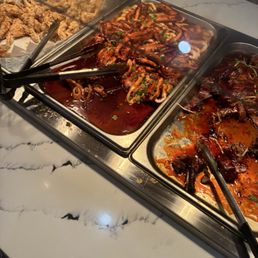 seafood section, and other various exotic foods