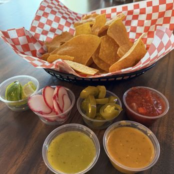 Pacos Taqueria - Complimentary chips and salsas. - Tacos Near Me - Pollock Pines, California Pacos Taqueria - Complimentary chips and salsas. - Tacos Near Me - Pollock Pines, California