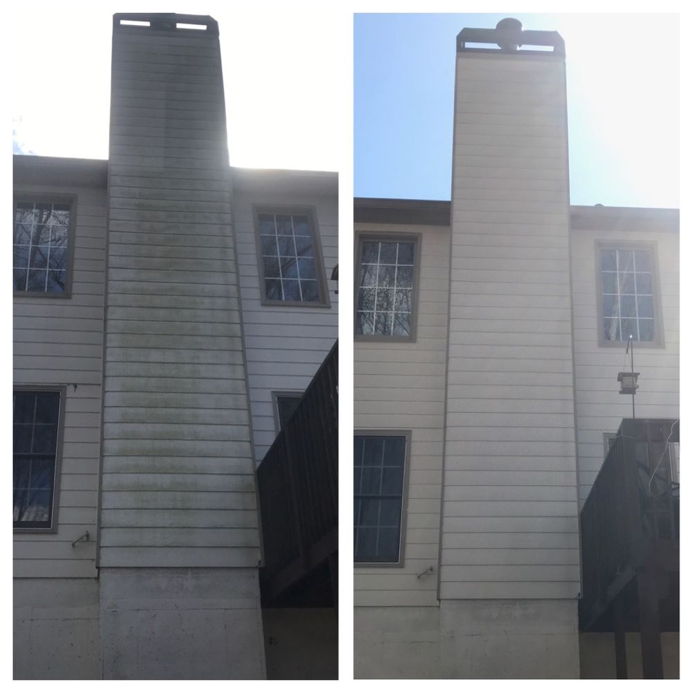 Slide of LCS Pressure Washing