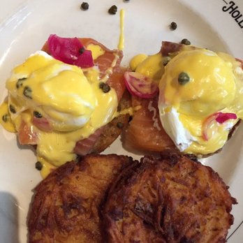 Café Hollander Hilldale - Salmon eggs benny, recommend for sure - American Near Me - Madison, Wisconsin