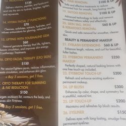 Sparrow Spa - Services