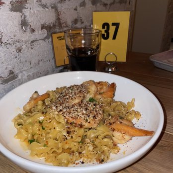 Forma Pasta Factory - Mafaldine Scampi the garlic bread bread crumbs are the perfect topping to an amazing sauce and Fresh Pasta - Pasta Shops Near Me - Brooklyn, New York
