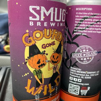 Smug Brewing - Well of course I had to get me some pumpkin - Breweries Near Me - Pawtucket, Rhode Island