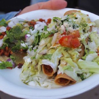 First Friday Night Market - El Veganito rolled and soft tacos - Farmers Market Near Me - La Mesa, California First Friday Night Market - El Veganito rolled and soft tacos - Farmers Market Near Me - La Mesa, California