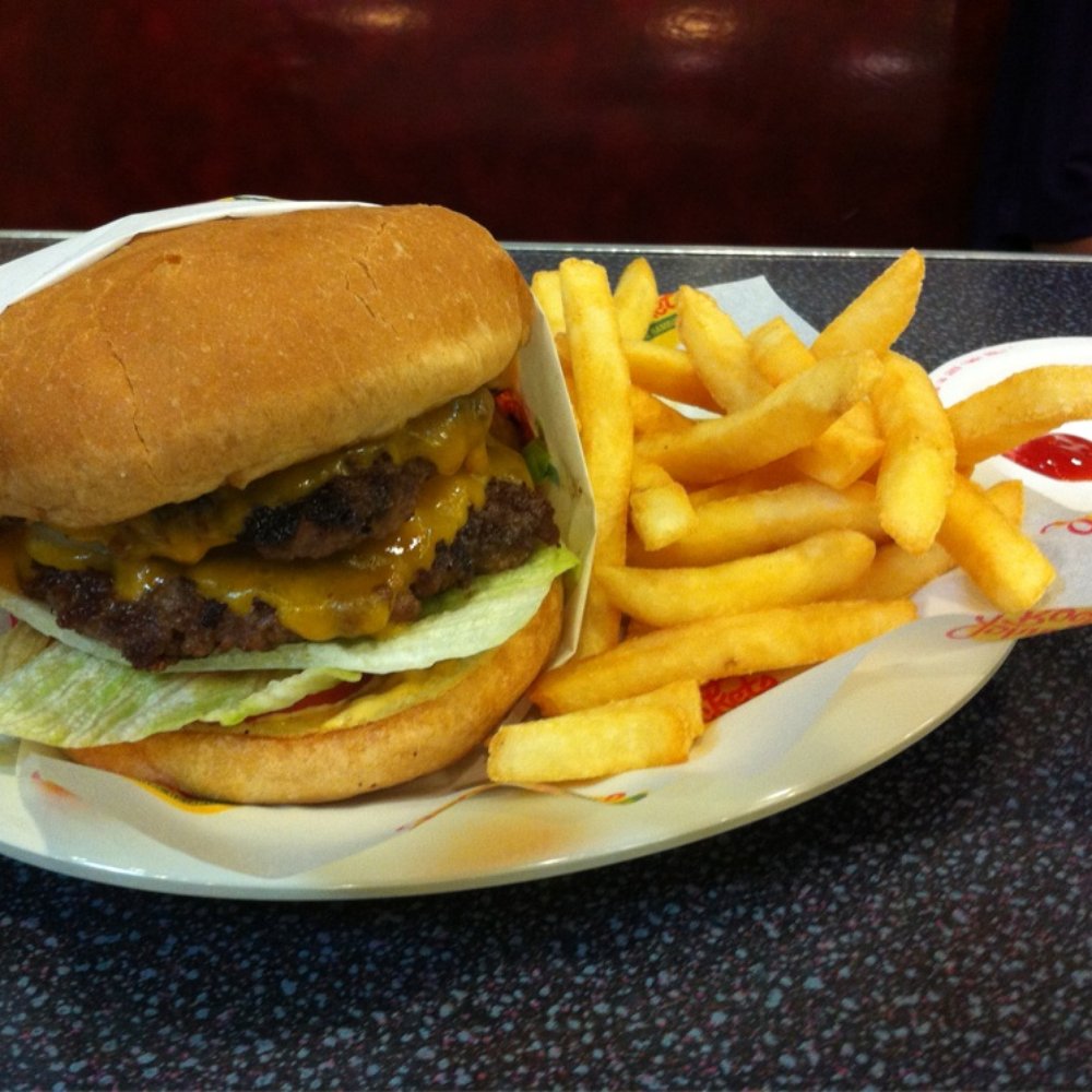 Johnny Rockets - Rocket double $8 - Burgers Near Me - Tempe, Arizona Johnny Rockets - Rocket double $8 - Burgers Near Me - Tempe, Arizona