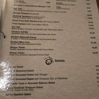 Marumi - menu - Sushi Bars Near Me - New York, New York Marumi - menu - Sushi Bars Near Me - New York, New York