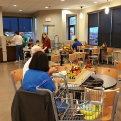 Claybrooke Commons Kroger - A Dining area to eat in since they have a nice salad bar, sandwiches, soup, a Starbucks, pizza, sushi, all kinds of stuff!