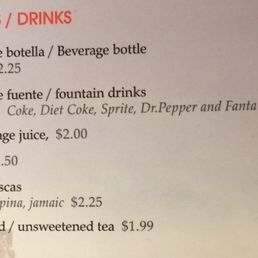Las Bebidas Las Bebidas